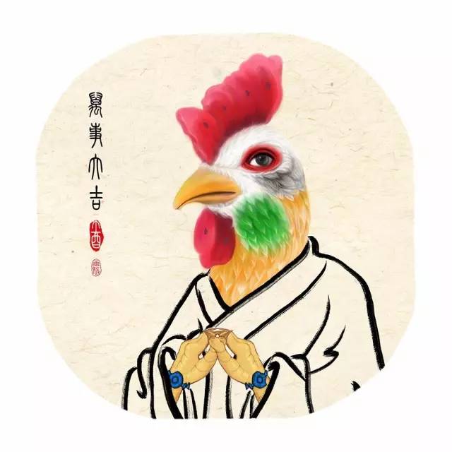 2017年雞年吉祥物一出，立馬又被網(wǎng)友給玩壞了！